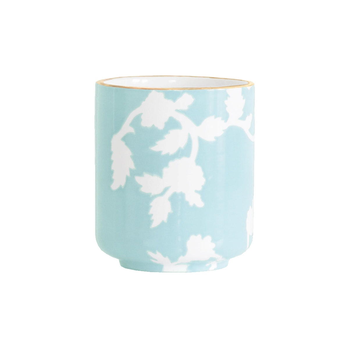 Chinoiserie Dreams Vase with 22K Gold Accent (Various Sizes & Colors)