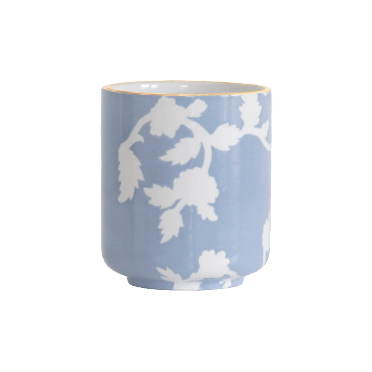 Chinoiserie Dreams Vase with 22K Gold Accent (Various Sizes & Colors)