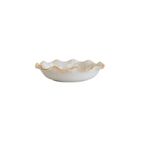 Chinoiserie Dreams Scalloped Bowls with 22K Gold Accent (Various Colors)