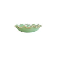 Chinoiserie Dreams Scalloped Bowls with 22K Gold Accent (Various Colors)