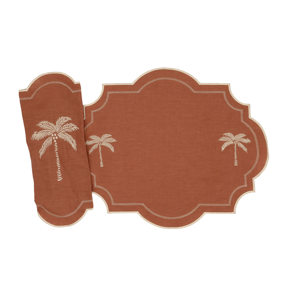 Cocoa Oasis Placemat - Set of 4
