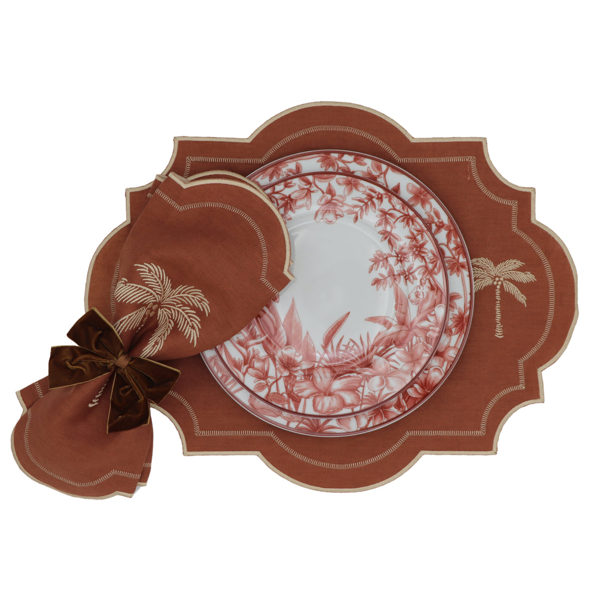 Cocoa Oasis Placemat - Set of 4