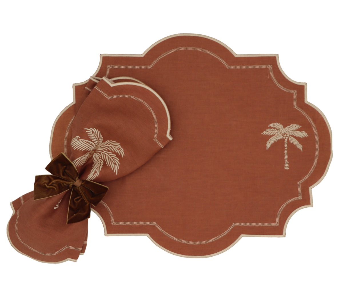 Cocoa Oasis Placemat - Set of 4