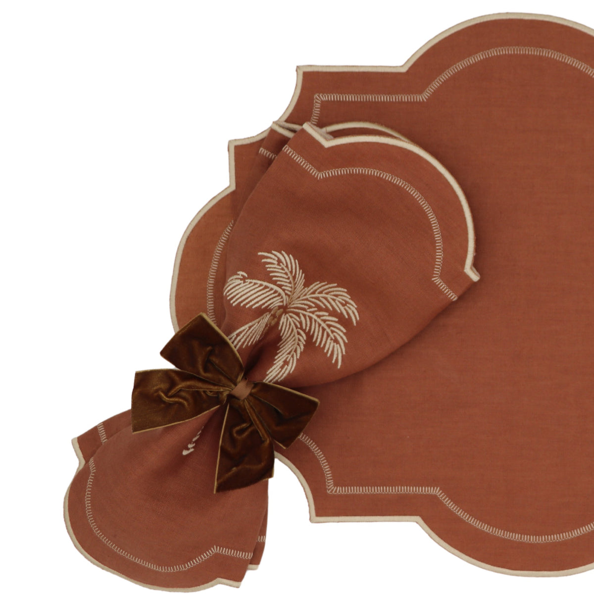 Cocoa Oasis Placemat - Set of 4