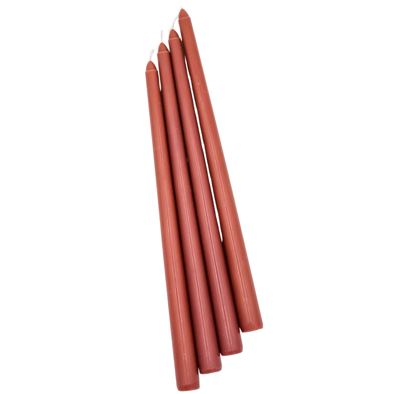 24 Extra Tall Cocoa Truffle Delight Taper Candle - 6 Packs of 4