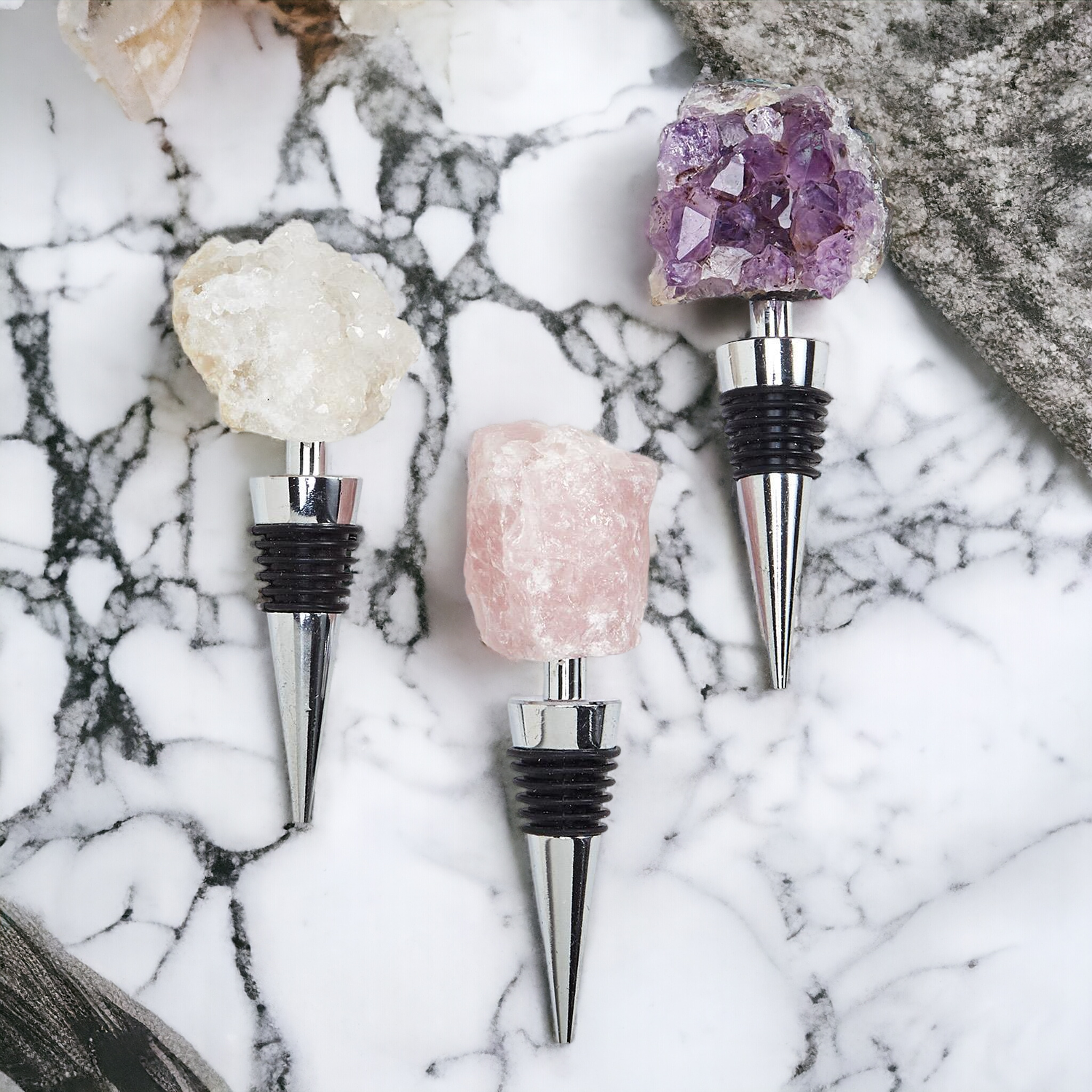 Naturally Bougie Wine Stoppers (3 Colors)