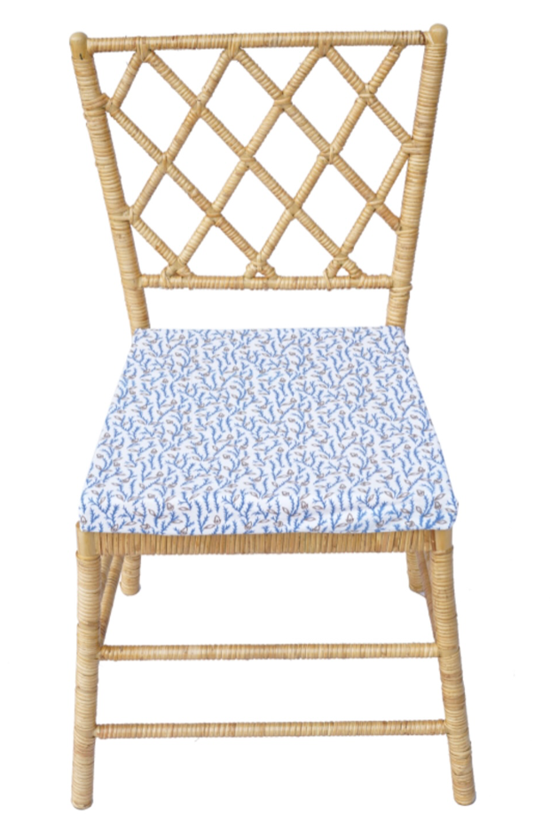 Diamond Back Wicker Chair (2 Color Options)