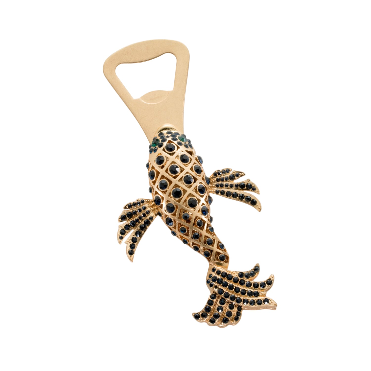 Koi Bottle Opener – Sapphire and Gold