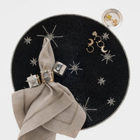 Vintage Bug Napkin Rings – Grey Agate (Set of 2)