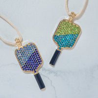 Pickleball and Ball Hanging Ornament Boxed Gift Set