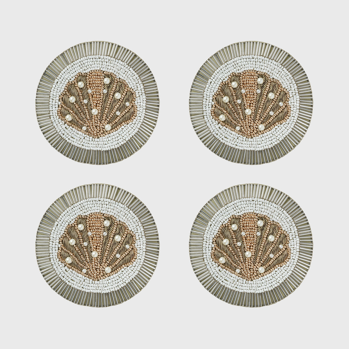 Shell Coasters – Set of 4