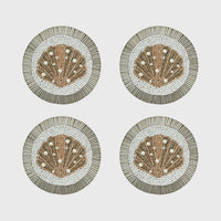 Shell Coasters – Set of 4
