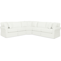 Quickship 127" Slipcovered Sectional