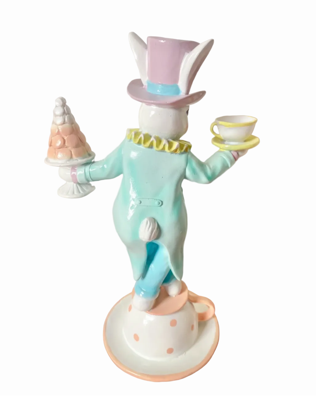 Gentleman Bunny Tea Party Figurine – 16"