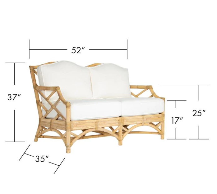 Chippendale Loveseat