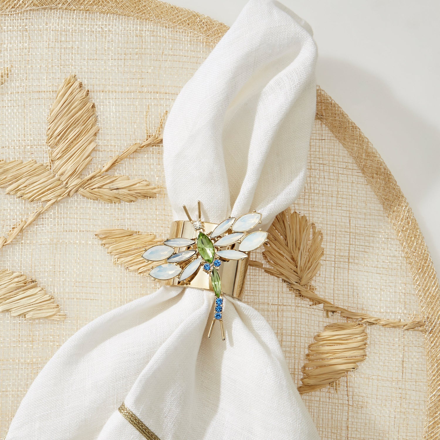 Straw Leaf Placemats – Natural (Set of 4)