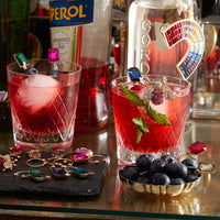 Cocktail Party Set – Single Gem Picks &amp; Wine Charms