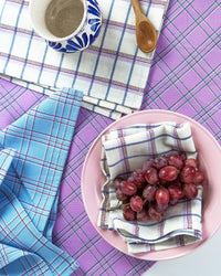 Chiapas Plaid Lilac Table Runner (2 Sizes)