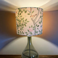 Pink Chinoiserie Lampshade in Elsie's Garden (various sizes)