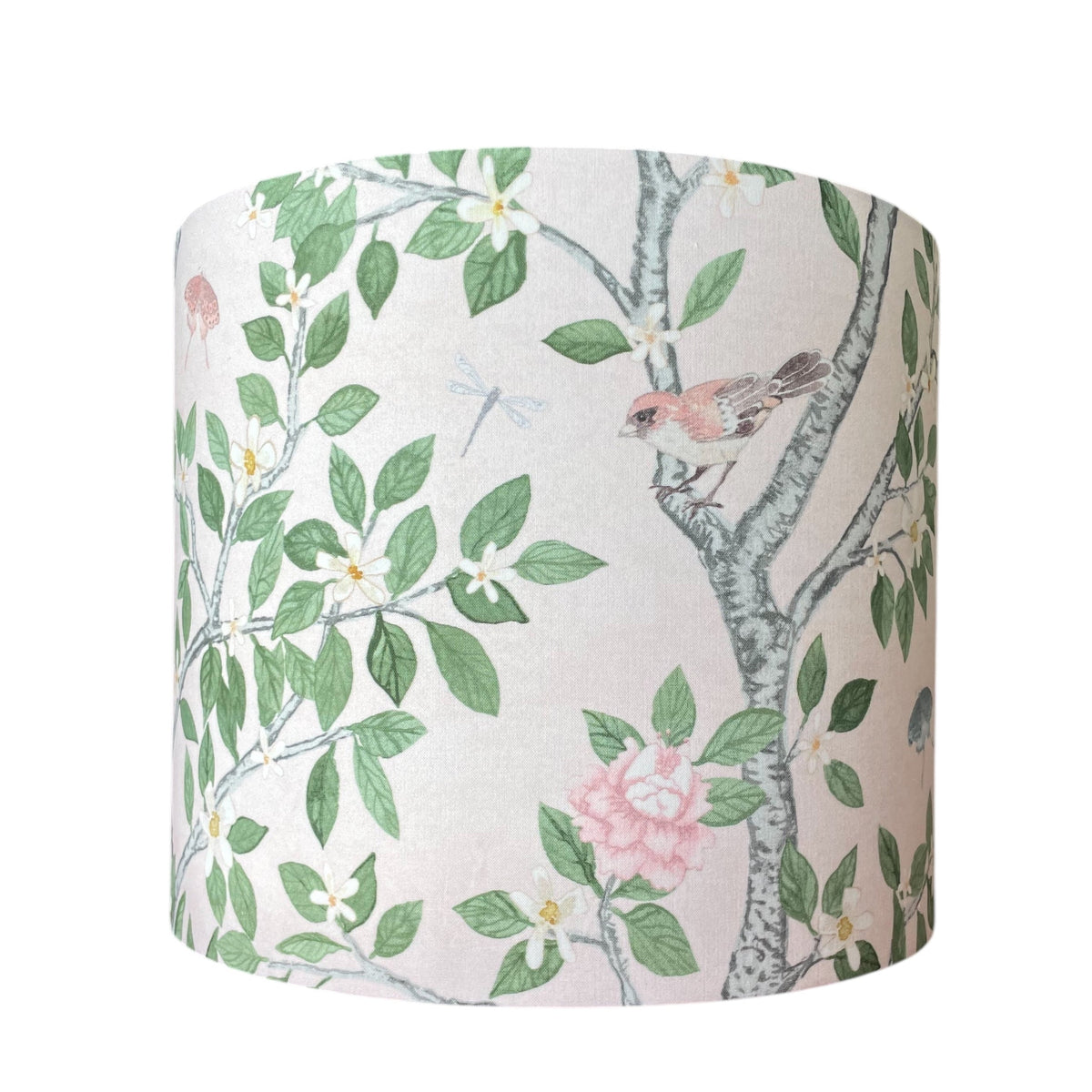 Pink Chinoiserie Lampshade in Elsie's Garden (various sizes)