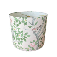 Pink Chinoiserie Lampshade in Elsie's Garden (various sizes)