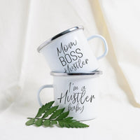 Metal Campfire Mugs 18oz (Various Quotes)