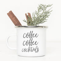 Metal Campfire Mugs 18oz (Various Quotes)