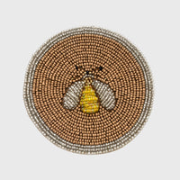 Sparkle Bee Coasters – Set of 4
