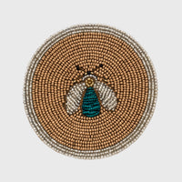Sparkle Bee Coasters – Set of 4