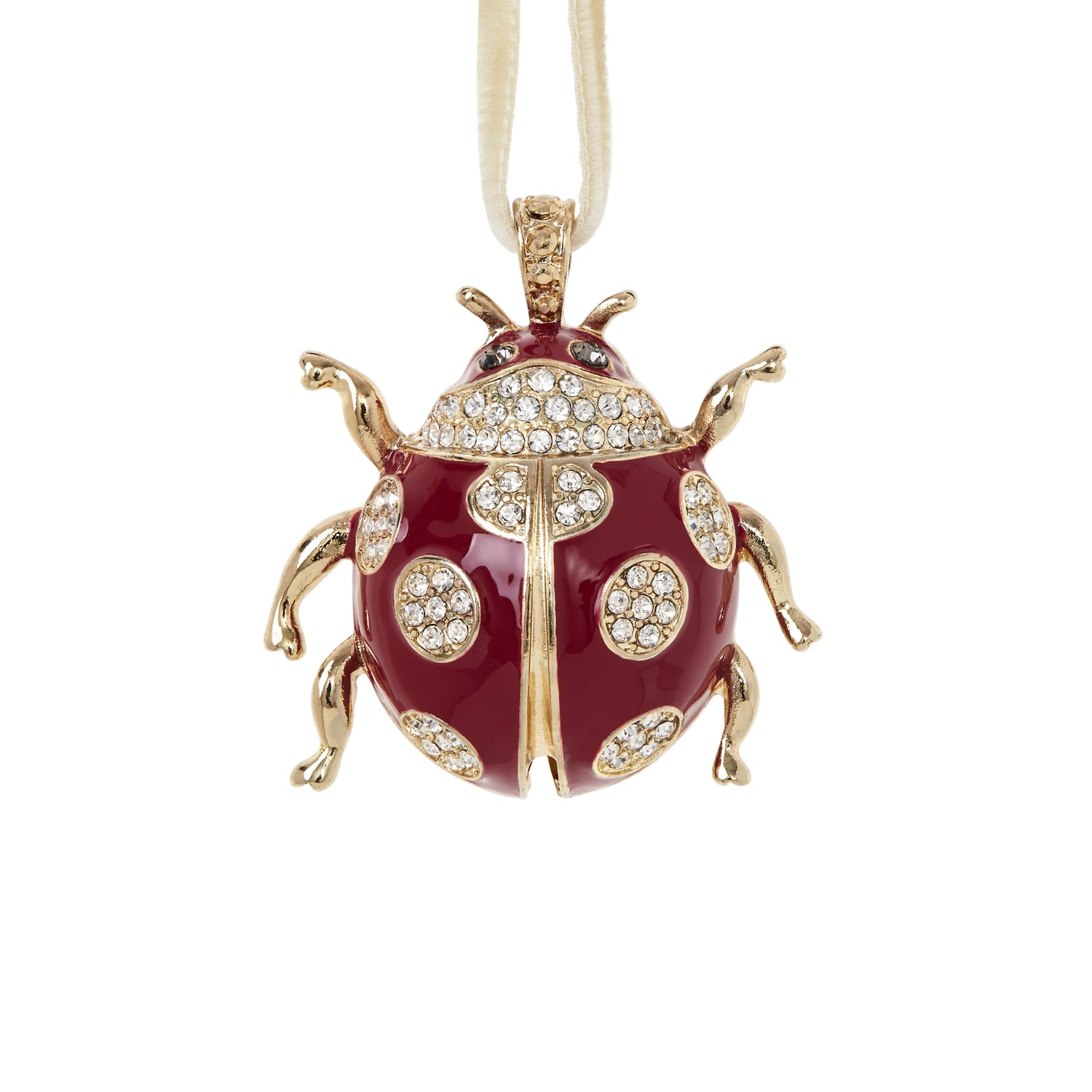 Ladybug Red Hanging Ornament
