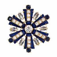 Starburst Brooch – Lapis Lazuli