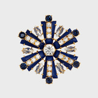 Starburst Brooch – Lapis Lazuli