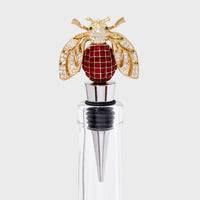 Sparkle Bee Wine Stopper – Ruby