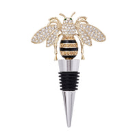 Stripey Bee Wine Stopper