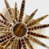 Starburst Napkin Rings – Topaz (Set of 2)