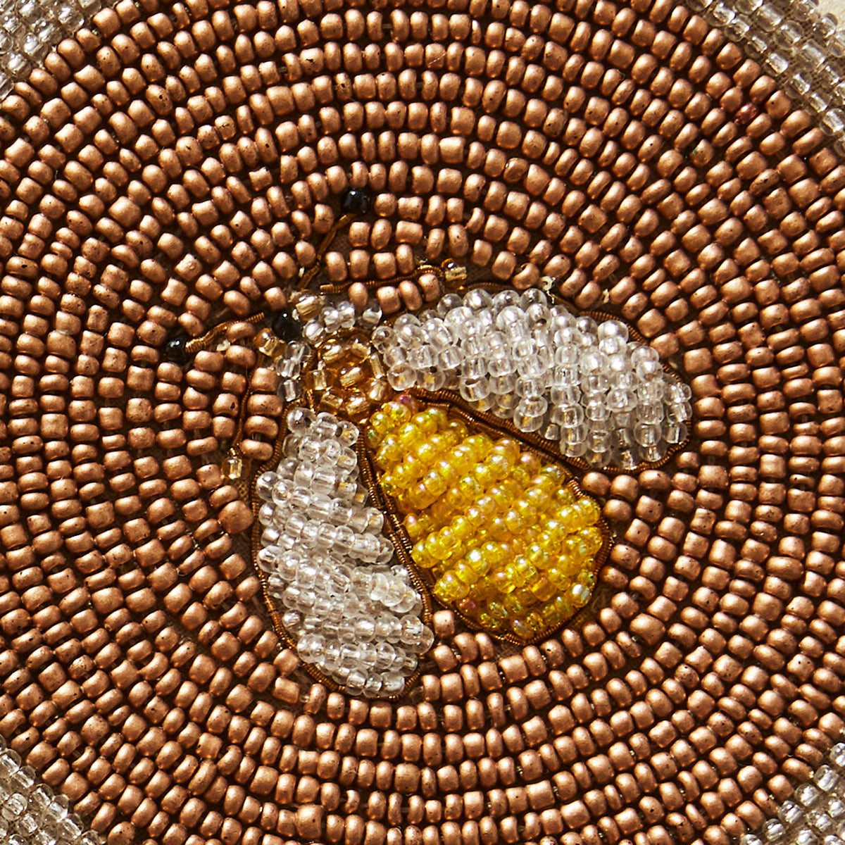 Sparkle Bee Coasters – Set of 4