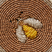 Sparkle Bee Coasters – Set of 4