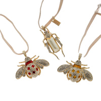 Bee & Grasshopper Ornament Gift Set of 3