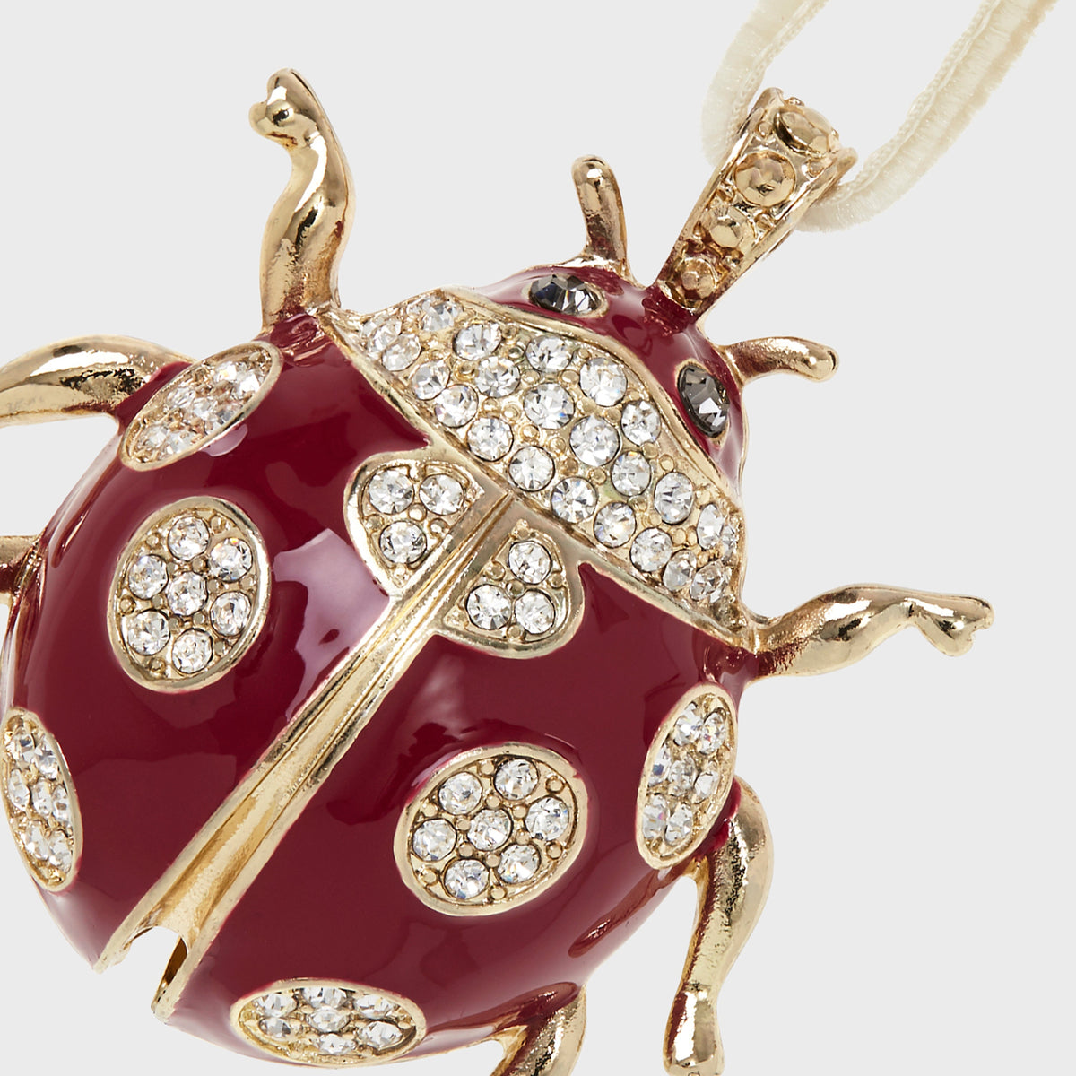 Ladybug Red Hanging Ornament