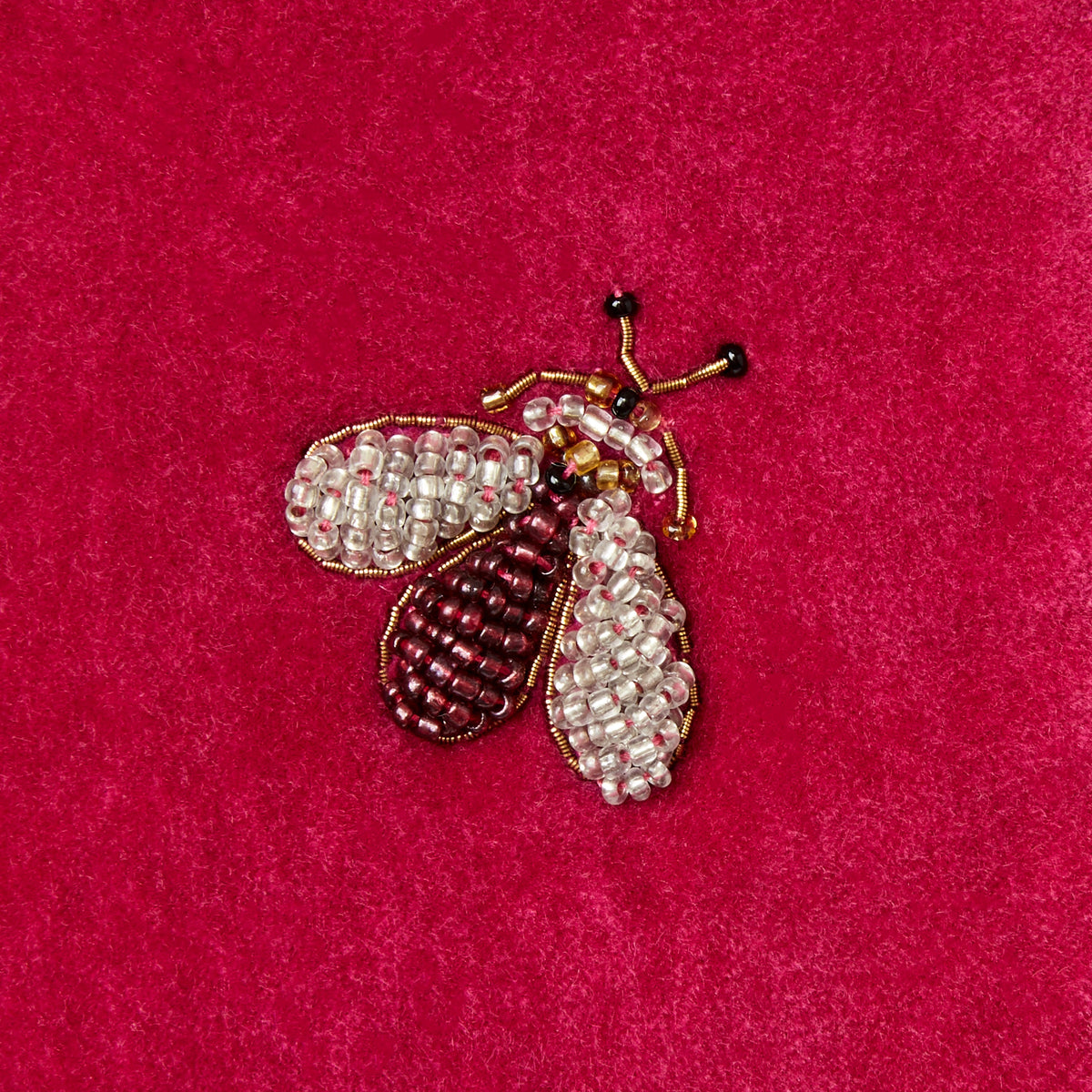 Sparkle Bee Stocking – Berry Pink