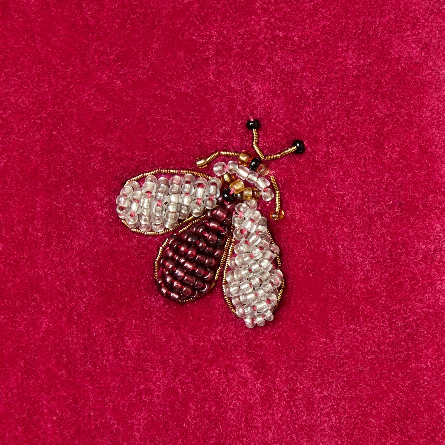 Sparkle Bee Stocking – Berry Pink