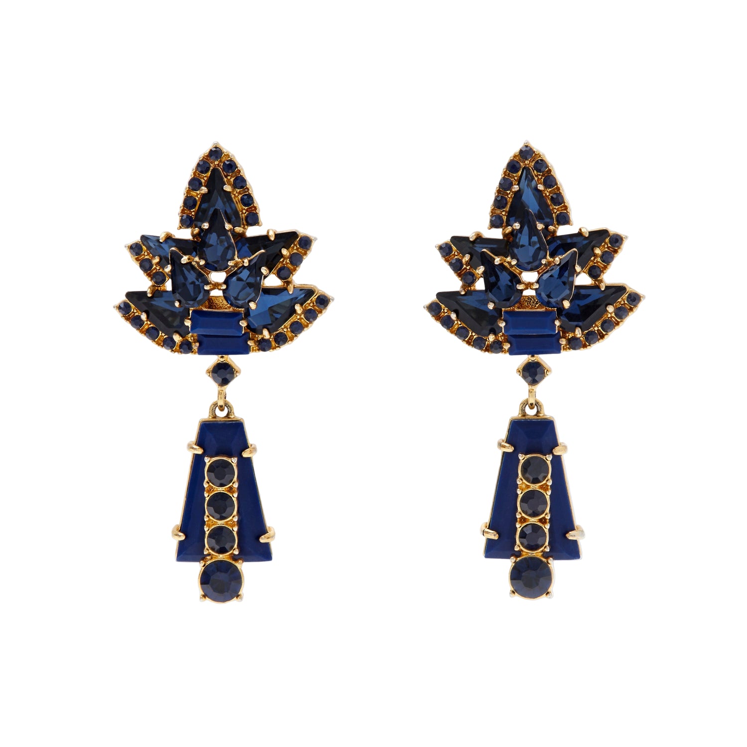 Starburst Earrings – Lapis Lazuli