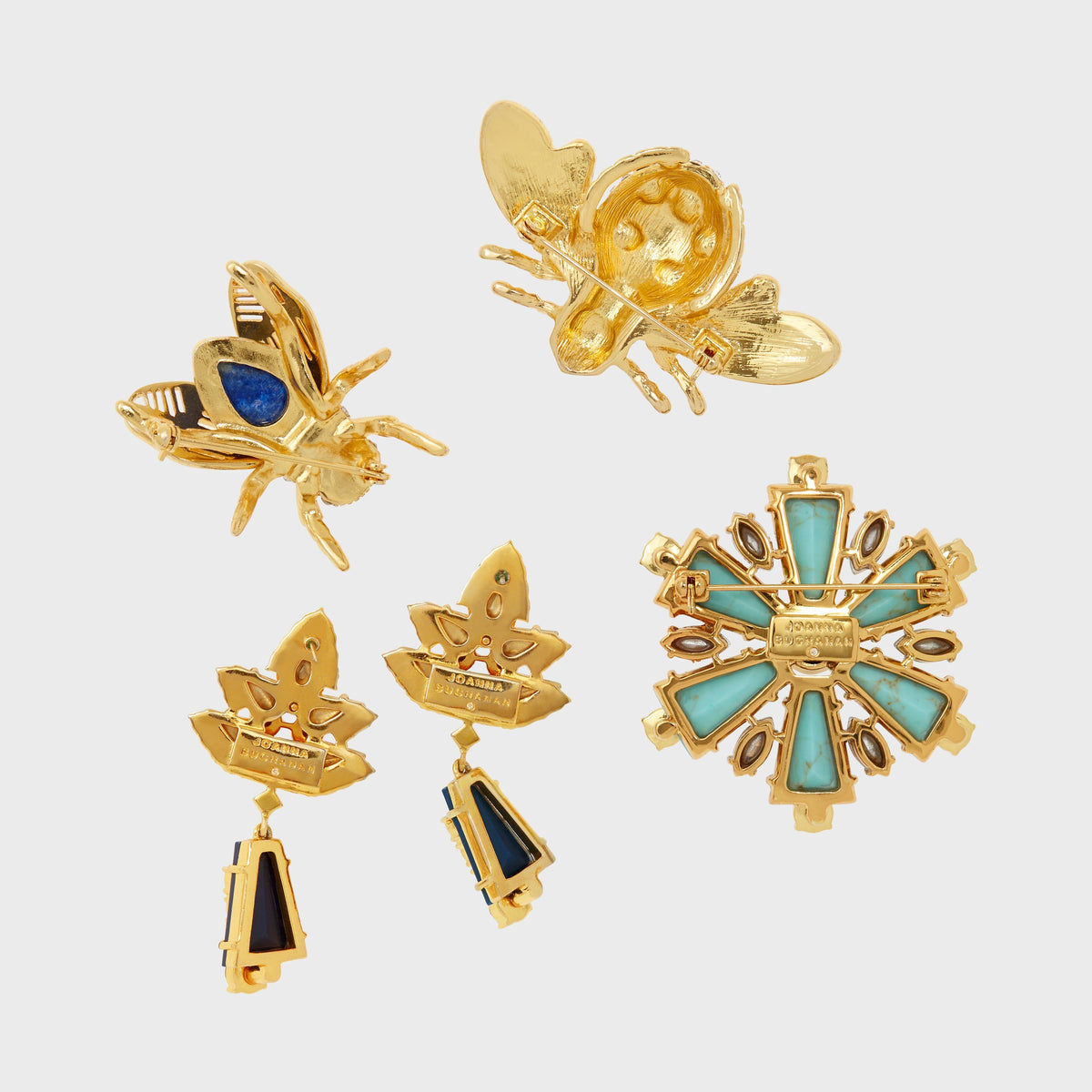 Starburst Earrings – Lapis Lazuli