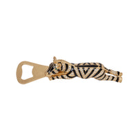 Zebra Bottle Opener with Crystals