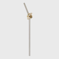 Stripey Bee Metal Straws – Set of 4