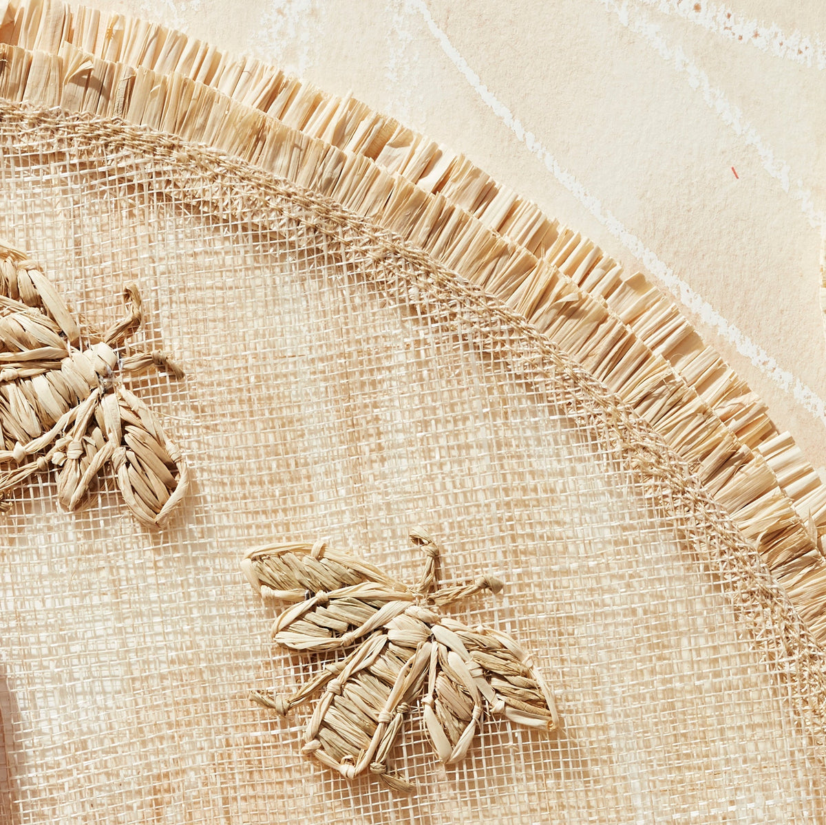 Straw Bee Placemats – Set of Four