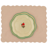 Fabled Flora Scalloped Dinner Plate - Set of 4