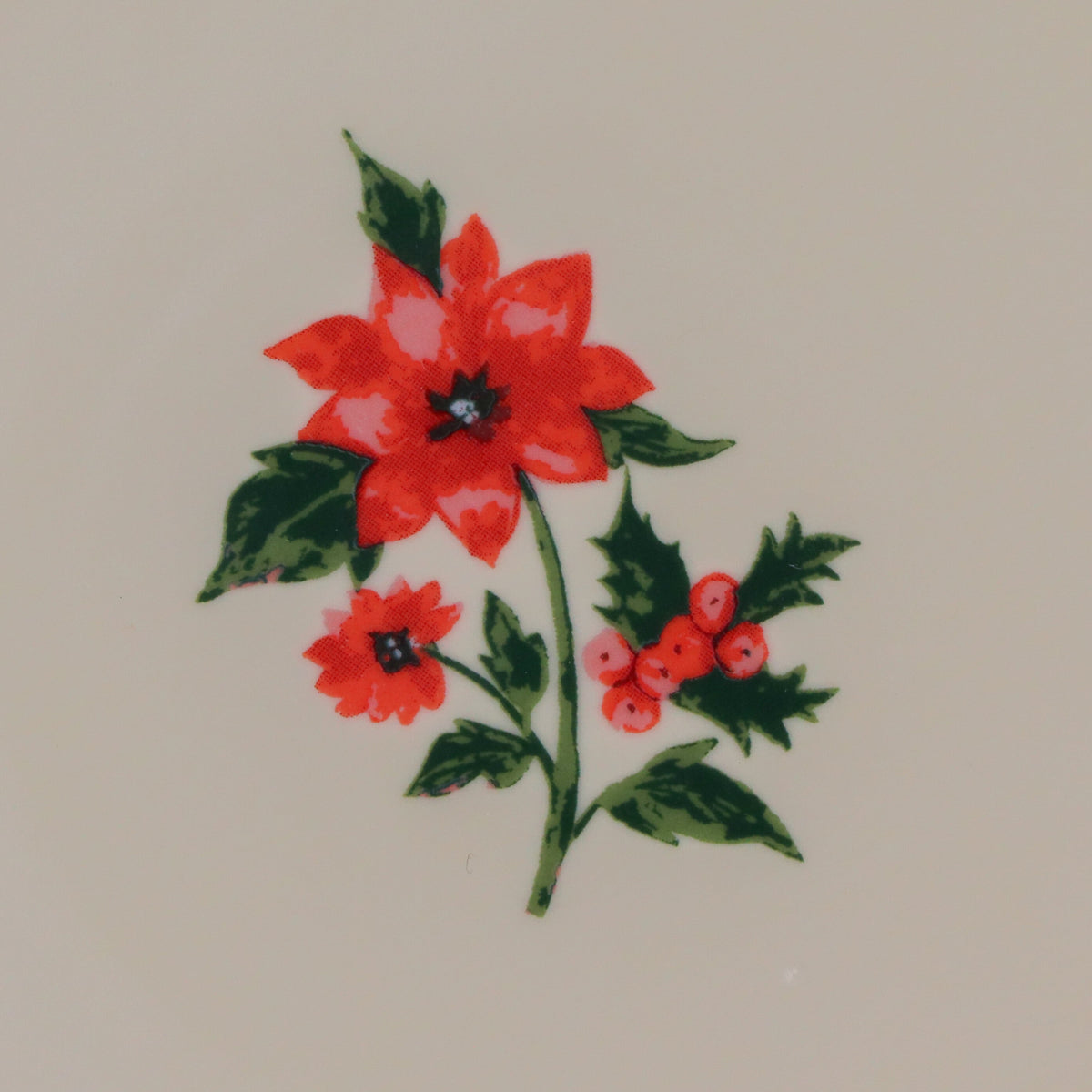 Fabled Flora Scalloped Starter Plate - Set of 4