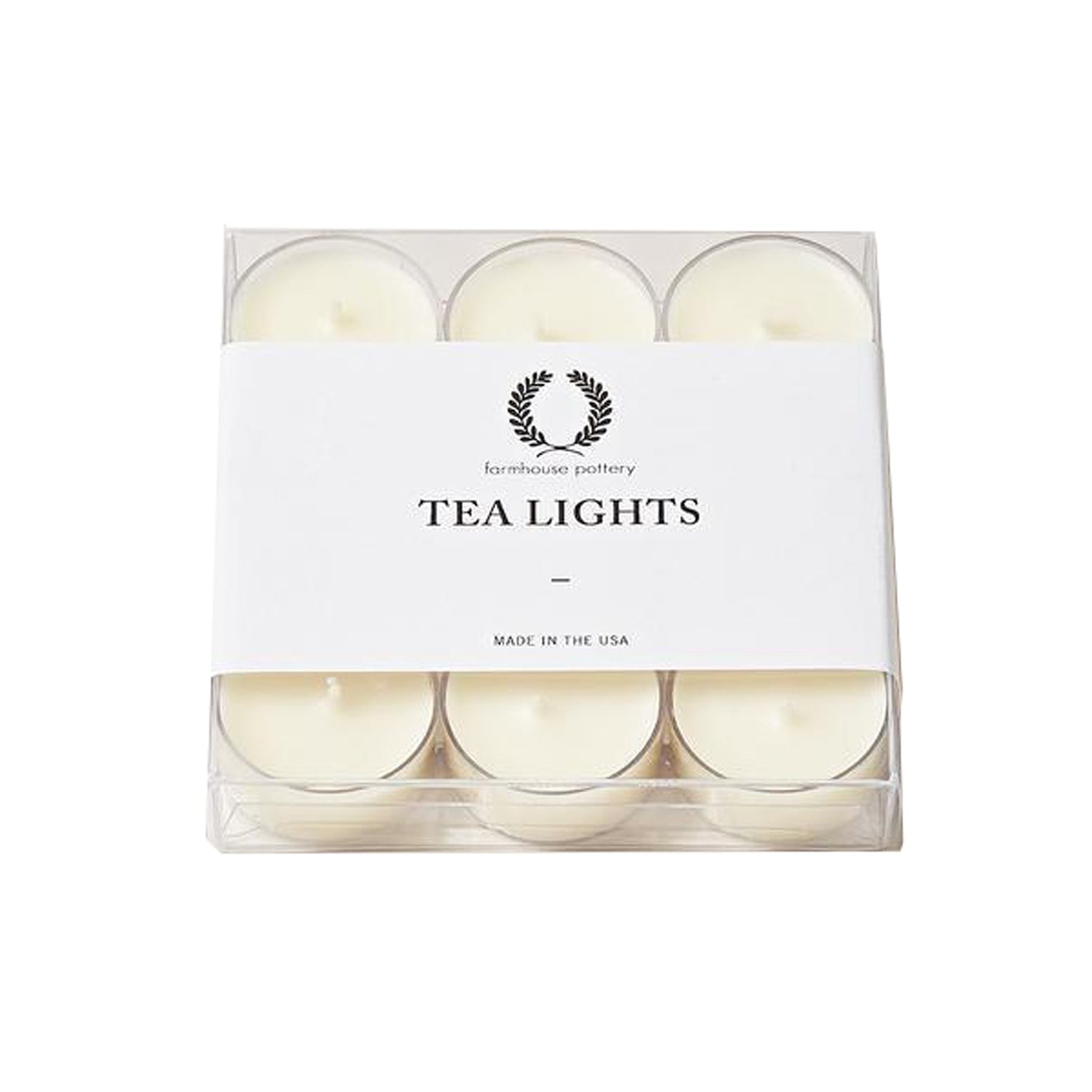 Farmhouse Pottery Tea Light Candles