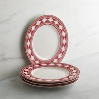 Fez Rimmed Salad Plate